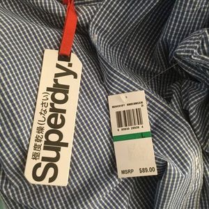 Superdry Super Dry dress shirt new with the tags